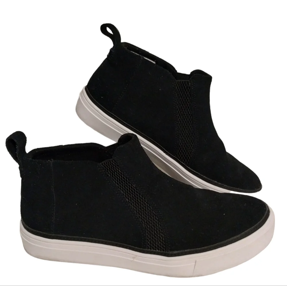 TOMS Bryce High Top Slip-on‎ Sneaker Womens 8 Black